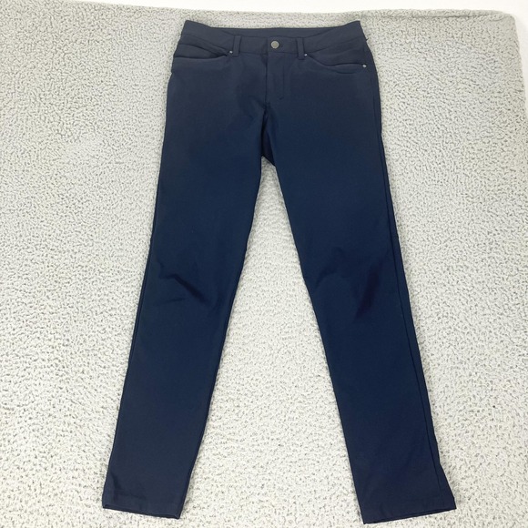 lululemon athletica Other - Lululemon ABC Pants Mens 30x32 Blue Slim Chino 5 Pocket‎ Stretch Athletic Golf